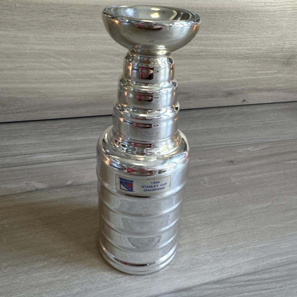 1994 New York Rangers Stanley Cup Replica Trophy 7.5" NHL Licensed AMK Souvenirs
